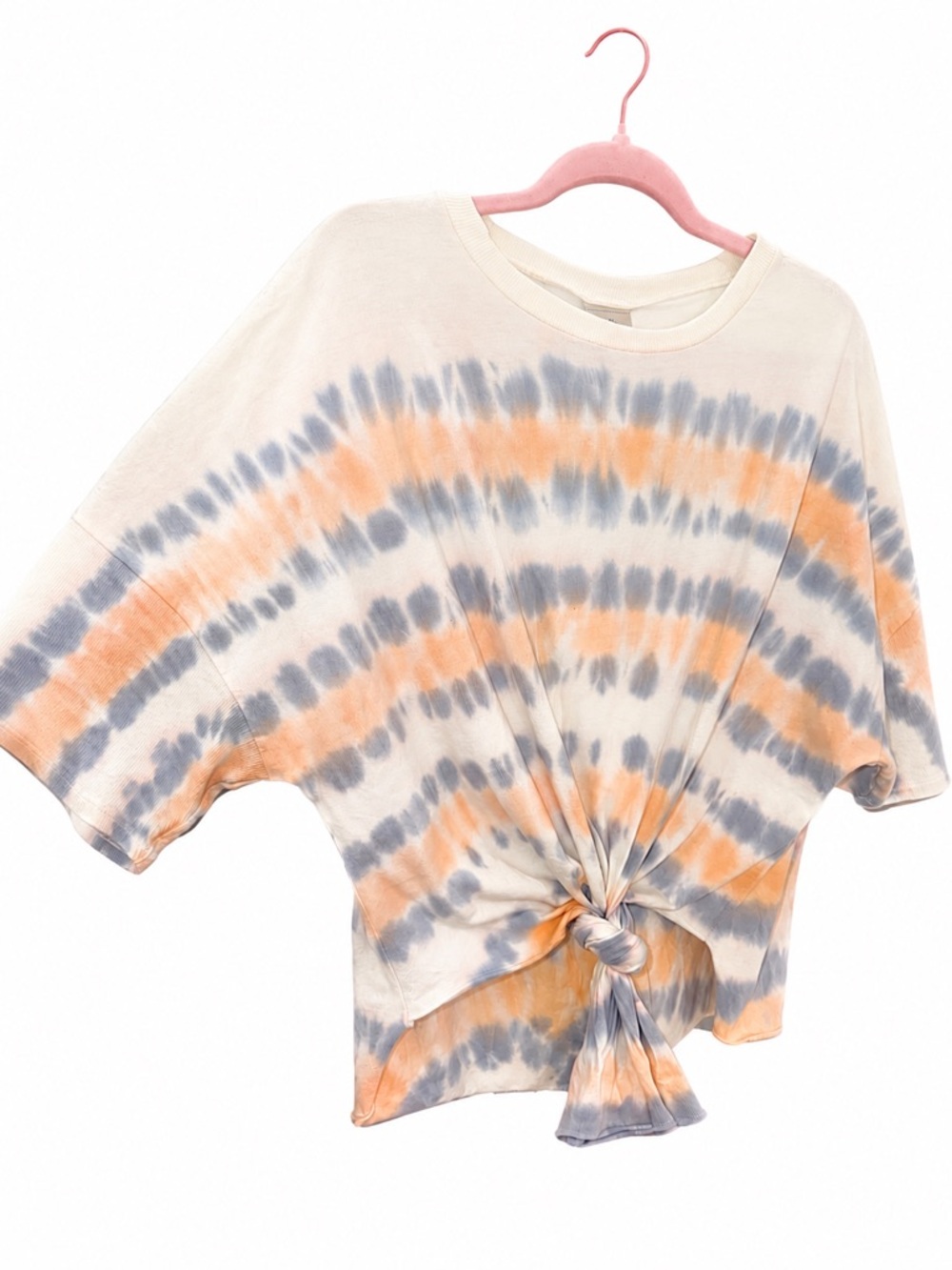 Daytrip Tie-Dye Front Knot Tee